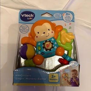 COPY - Vetch Baby-Lil critters singin monkey rattle